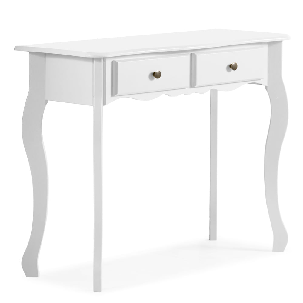 Aparador Retr u00f4 com 2 Gavetas em MDF Madeira Maciça Laca Fosco Branco CasaTema Armario Bartira Manuela ~ Aparador Retr u00f4 com 2 Gavetas em MDF Madeira Maciça Laca Fosco Branco CasaTema