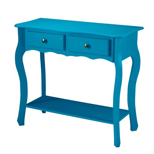 Aparador Retr u00f4 com 2 Gavetas e 1 Prateleira em MDF Madeira Maciça Laca Fosco Azul Turquesa Decoração Aparador Atras Do Sofa ~ Aparador Retr u00f4 com 2 Gavetas e 1 Prateleira em MDF Madeira Maciça Laca Fosco Azul Turquesa