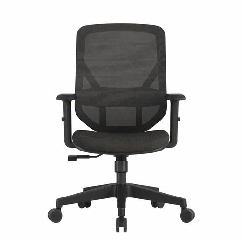Cadeira Escritório Diretor NR17 Tela Mesh Alpha Preto Preto