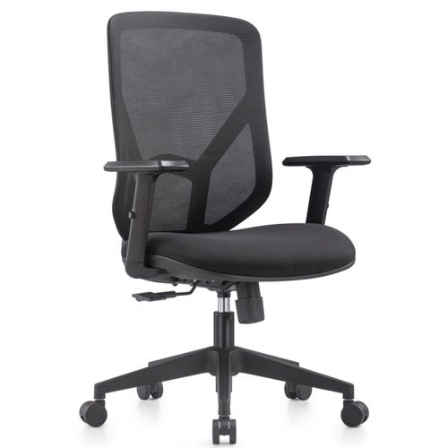 Cadeira Escritório Diretor NR17 Tela Mesh Alpha Preto
