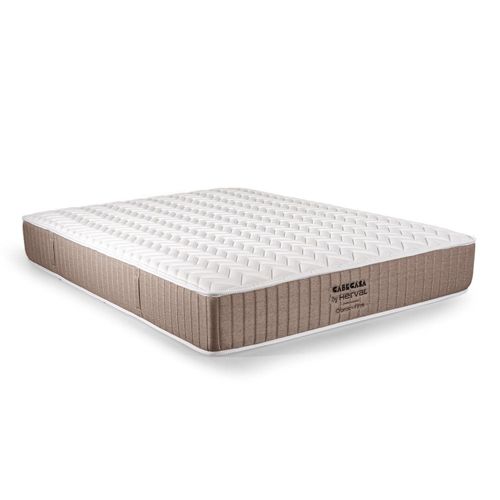 Colchão Casal Mola Ensacada 28x138x188cm Firm Cronos Pillow By Herval CabeCasa MadeiraOriginals Branco/Bege