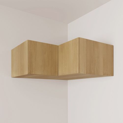 Ponte Canto Reto Modular 95cm 2 Portas Jade CabeCasa MadeiraOriginals Avelã