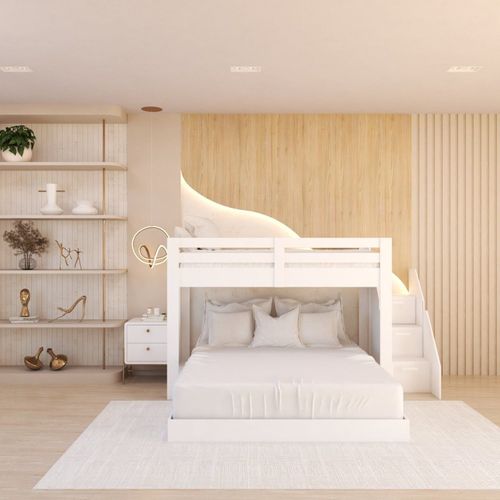 Beliche Casal Adulto Montessoriano Star Plus Casatema Branco