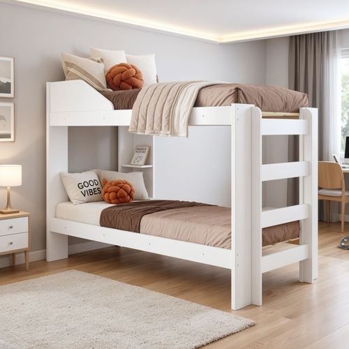 Beliche Solteiro Siena Espresso Móveis Branco Branco