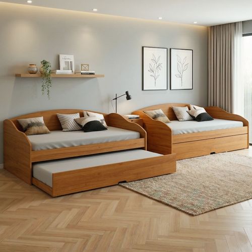 Conjunto 2 Bicama Solteiro em Mdf/mdp Funny Iii Cinamomo