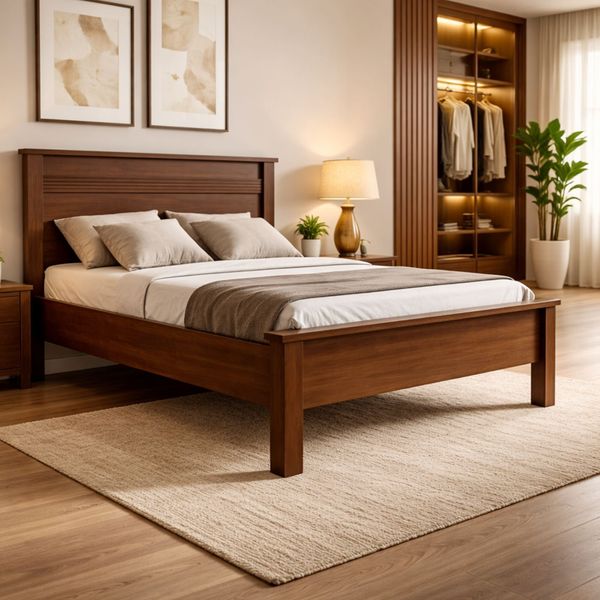 Cama Casal Irlanda Cacau