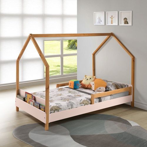 Cama Montessori Moana Rosa/Amêndoa