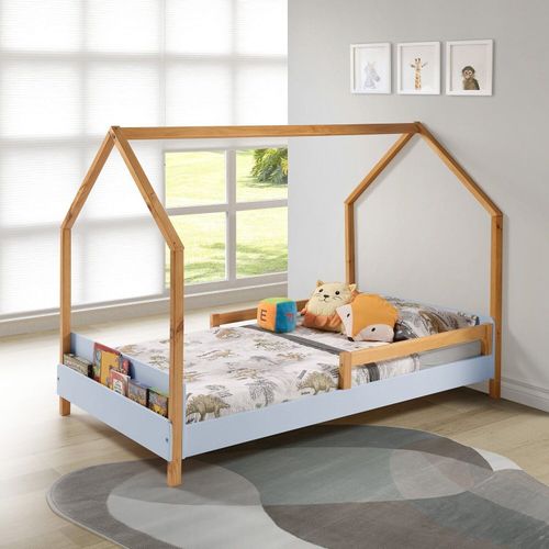 Cama Montessori Moana Azul BB/Amêndoa