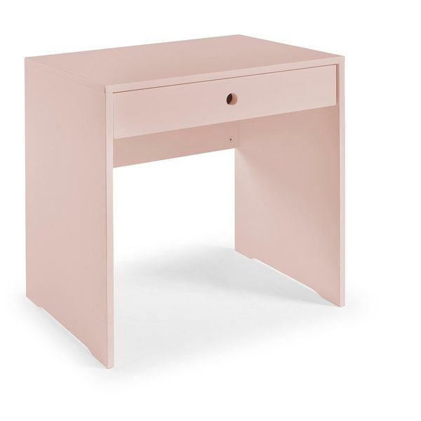 Mesa Clara 56cm X 33c X 59cm Infantil Rosa Bebê