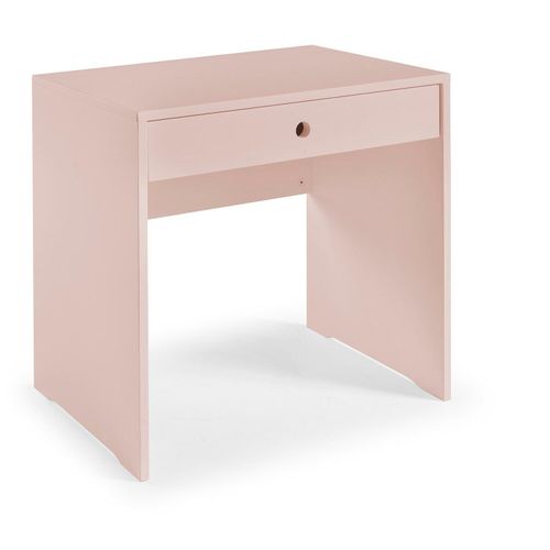 Mesa Clara 56cm X 33c X 59cm Infantil Rosa Bebê
