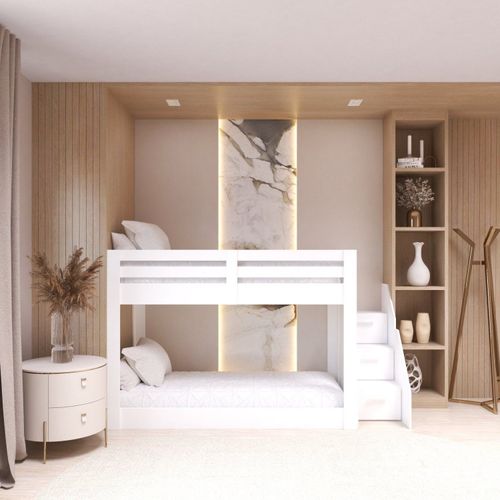 Beliche Montessoriano Solteiro Adulto Star Plus Casatema Branco