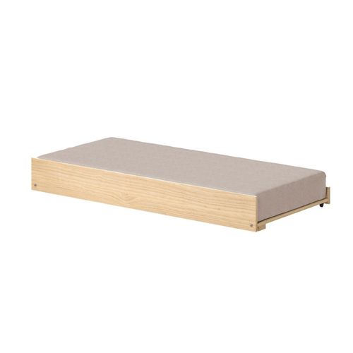 Cama Auxiliar Infantil em Madeira Maciça Prime Casatema Marrom Natural