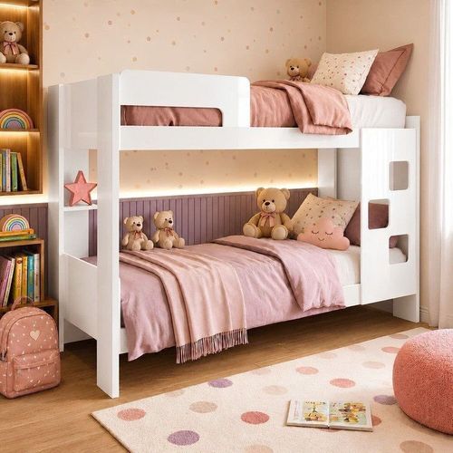 Beliche 100% MDF com Prateleira Vegas Branco