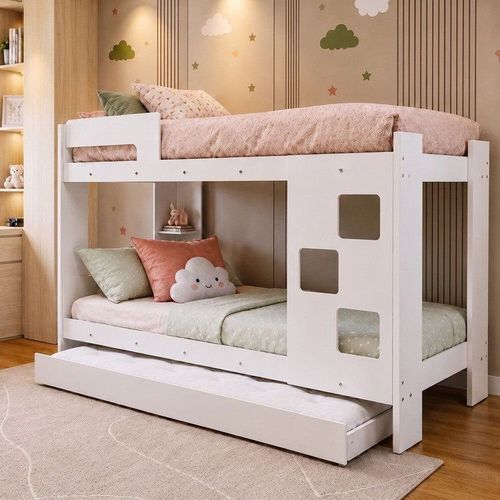 Treliche 100% MDF com Prateleira Vegas Branco