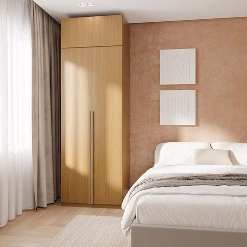 Guarda-roupa Modulado 2 Peças 4 Portas Jade CabeCasa MadeiraOriginals Avelã