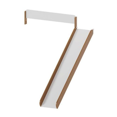 Kit Escorregador com Proteção para Beliche Aria Casatema Nogueira/Branco