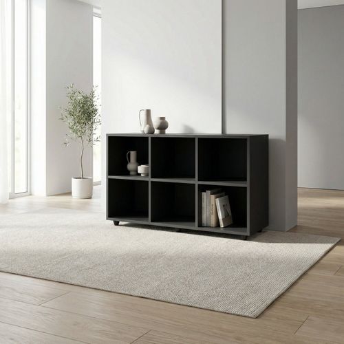 Nicho Organizador 6 Nichos Preto Preto