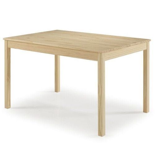 Mesa de Jantar 4 Lugares Madeira Maciça Mandacaru Yescasa Bege