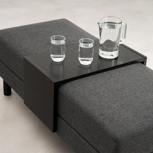 Mesa Bandeja Antúrio Cabecasa Madeiraoriginals Preto Preto