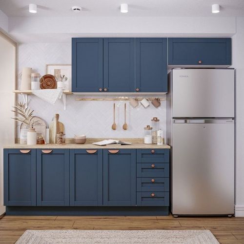 Cozinha Modulada 4 Peças Arizona CabeCasa MadeiraOriginals Branco/Azul