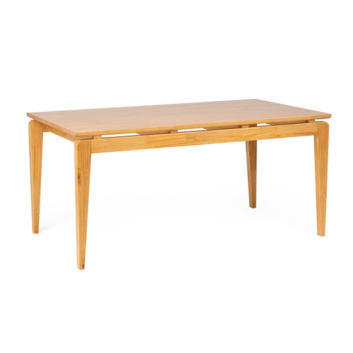 Mesa de Jantar 160x90cm Madeira Maciça Seiva CabeCasa MadeiraOriginals Amendoa