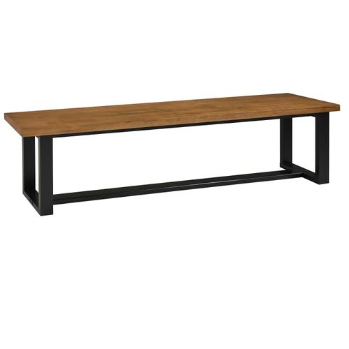Banco para Sala de Jantar 152cm Lumber CabeCasa MadeiraOriginals Marrom/Preto