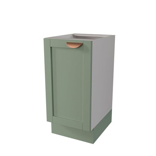 Balcão 1 Porta 40cm Sem Tampo Arizona CabeCasa MadeiraOriginals Branco/Menta