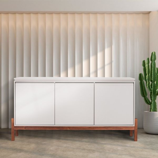 Buffet 3 Portas TIê CabeCasa MadeiraOriginals Off White