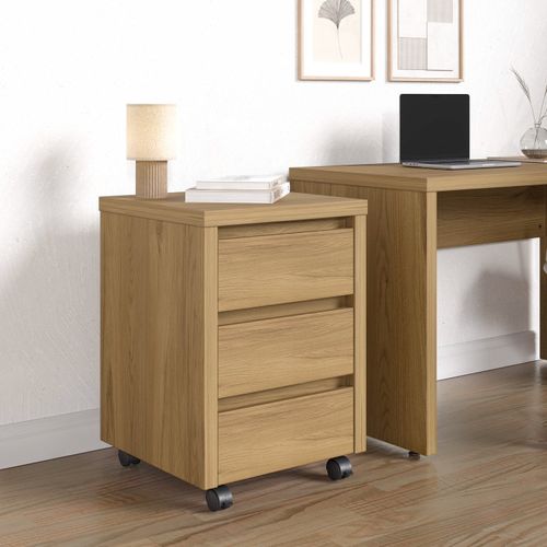 Gaveteiro Modular com Rodizio Ficus CabeCasa MadeiraOriginals Rovere