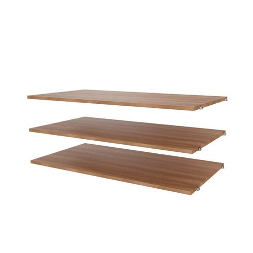 Kit 3 Prateleiras 87cm Hera CabeCasa MadeiraOriginals Louro