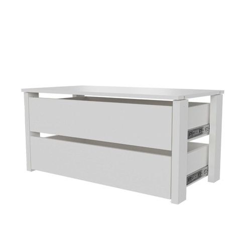 Kit Gaveteiro 87cm Hera CabeCasa MadeiraOriginals Branco