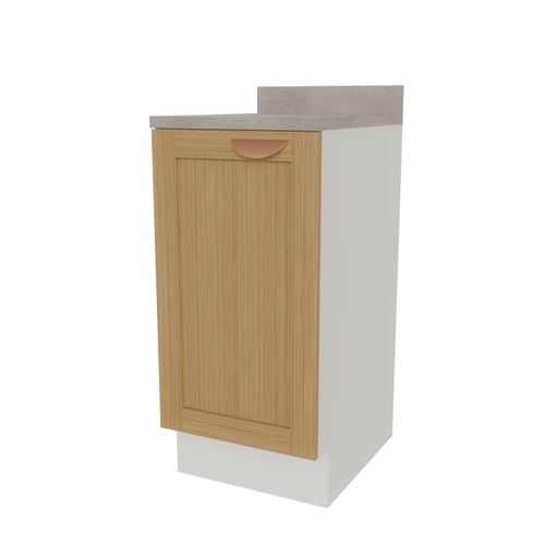 Balcão 1 Porta 40cm Arizona CabeCasa MadeiraOriginals Branco/Figueira