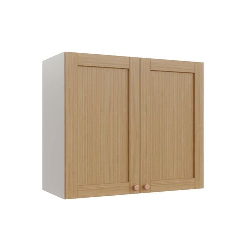 Aéreo 2 Portas 80cm Arizona CabeCasa MadeiraOriginals Branco/Figueira