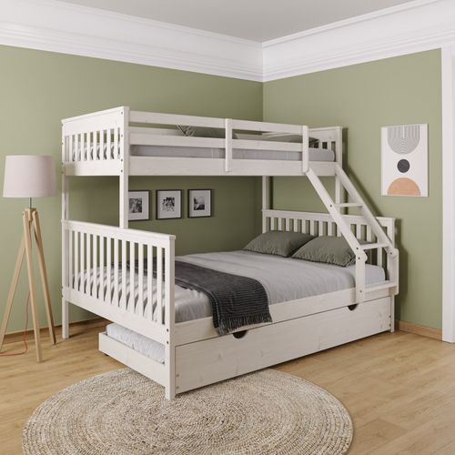 Treliche Casal Madeira Maciça Maní CabeCasa MadeiraOriginals Branco