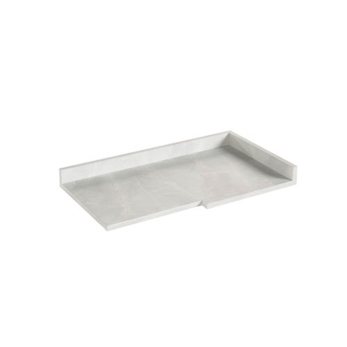 Tampo para Balcão Canto Reto Ipanema CabeCasa MadeiraOriginals Mármore