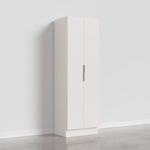 Armário Multiuso 2 Portas 70cm com Rodapé Ipanema CabeCasa MadeiraOriginals Branco