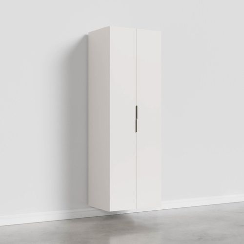 Armário Multiuso 2 Portas 70cm sem Rodapé Ipanema CabeCasa MadeiraOriginals Branco