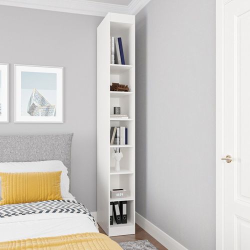 Estante Nicho Vertical Modulado 240cmx30cm Hera CabeCasa MadeiraOriginals Algodão