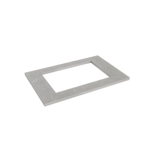 Tampo com Recorte para Cooktop 4 Bocas 80cm a Arizona CabeCasa MadeiraOriginals Cinza