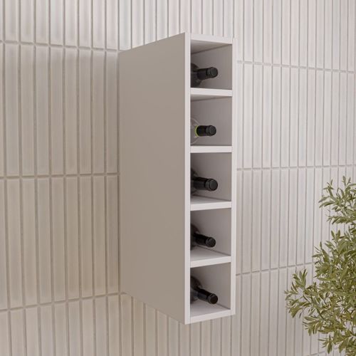 Nicho para Adega Garrafeiro Modular Branco Arizona 15cm CabeCasa MadeiraOriginals Branco