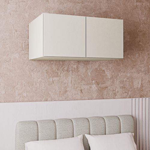 Ponte Modular 80cm com 2 Portas Jade CabeCasa MadeiraOriginals Branco