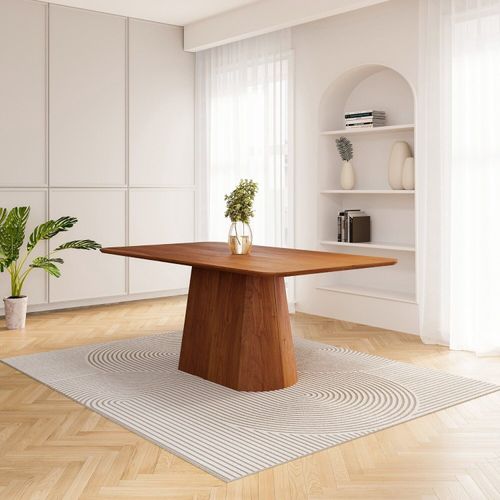 Mesa de Jantar Retangular 180cm Baobá CabeCasa MadeiraOriginals Cinamomo Canela
