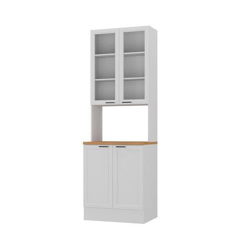Paneleiro Duplo 70cm Soho CabeCasa MadeiraOriginals Branco