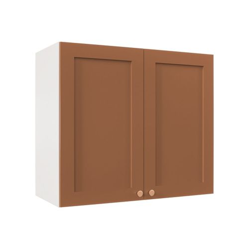Aéreo 2 Portas 80cm Arizona CabeCasa MadeiraOriginals Branco/Terracota