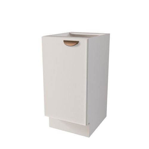 Balcão 1 Porta 40cm sem Tampo Arizona CabeCasa MadeiraOriginals Branco/Cobre