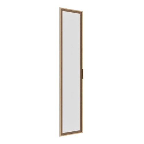 Porta Reflecta para Guarda-roupa Modular 40cm sem Portas Jade CabeCasa MadeiraOriginals Avelã