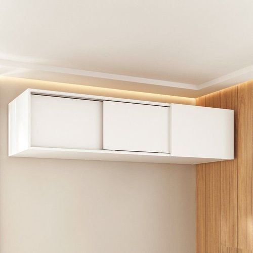 Ponte Canto Linear Modular 2 Portas de Correr Jade CabeCasa MadeiraOriginals Branco