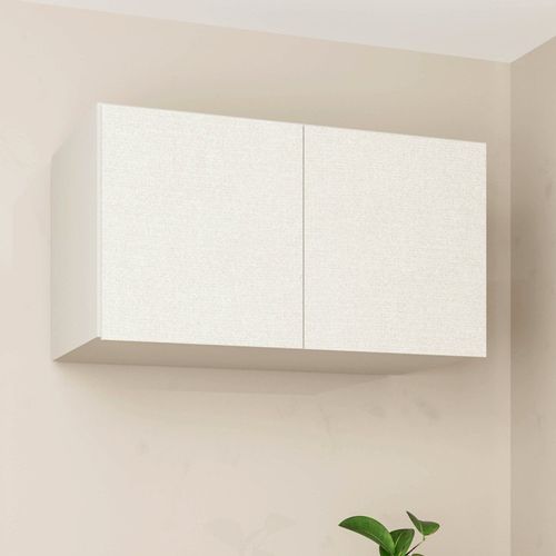 Ponte Modular Solteiro 100% MDF 2 Portas Orion CabeCasa MadeiraOriginals Aveia/Linho