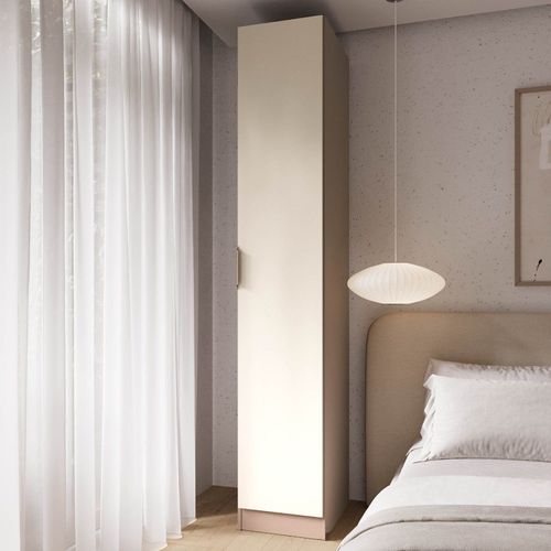 Guarda Roupa Modulado 100% MDF 1 Porta Orion CabeCasa MadeiraOriginals Mocha/Linho