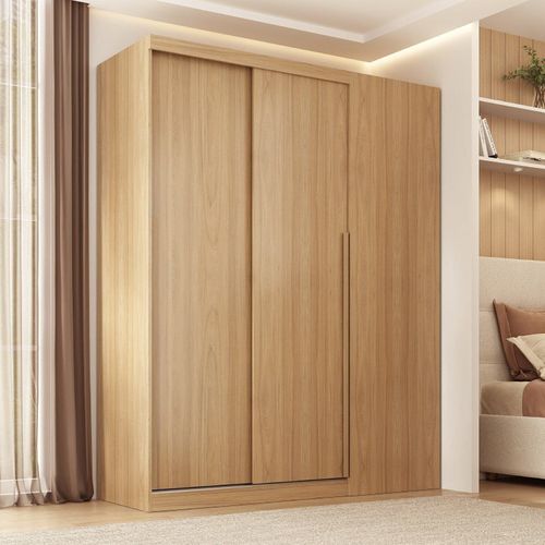 Módulo de Canto Linear 2 Portas de Correr Jade CabeCasa MadeiraOriginals Avelã